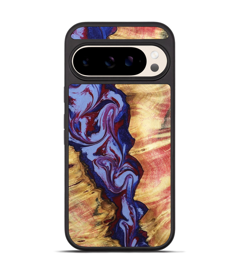 Pixel 10 Wood Phone Case - Jerold (Red, 798278)