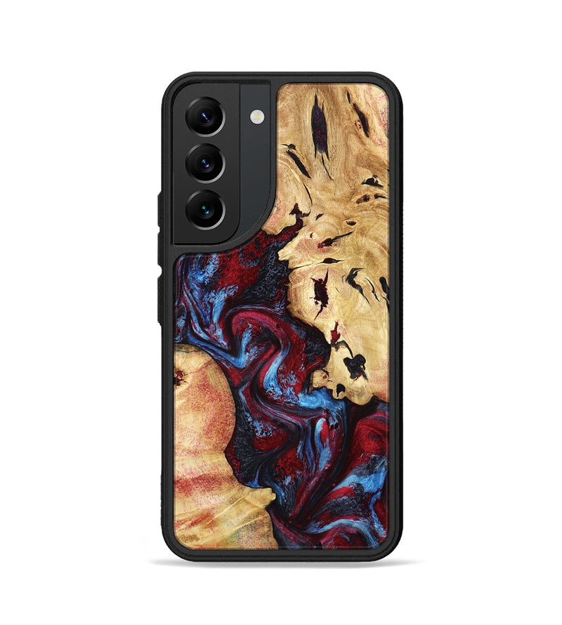 Galaxy S22 Wood Phone Case - Socorro (Red, 798279)