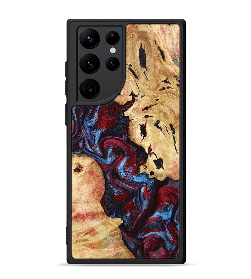 Galaxy S22 Ultra Wood Phone Case - Socorro (Red, 798279)