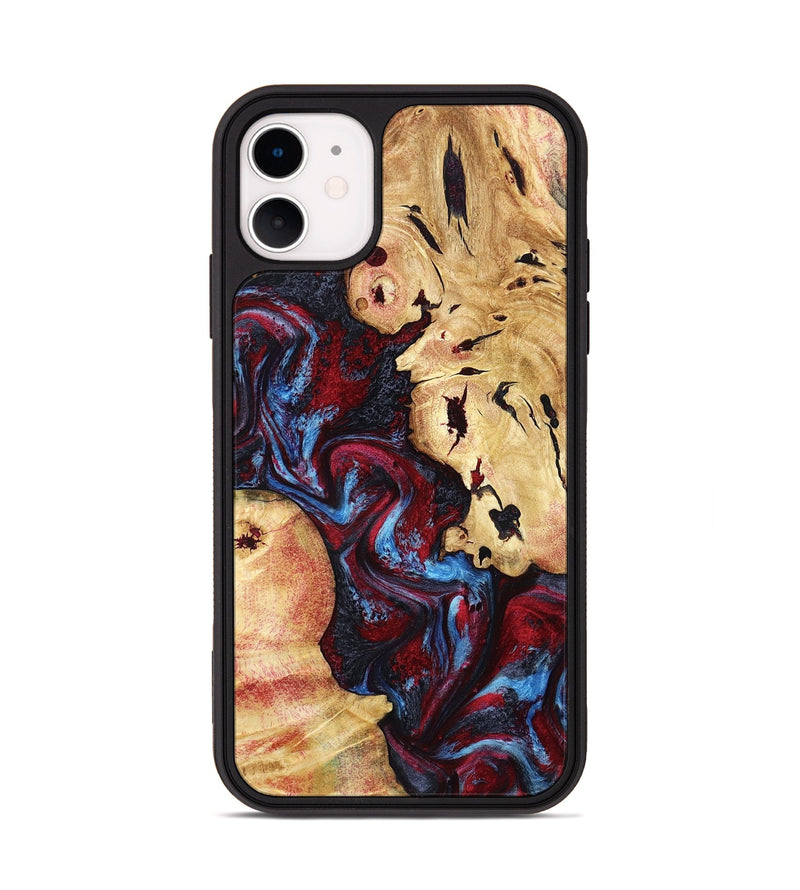 iPhone 11 Wood Phone Case - Socorro (Red, 798279)