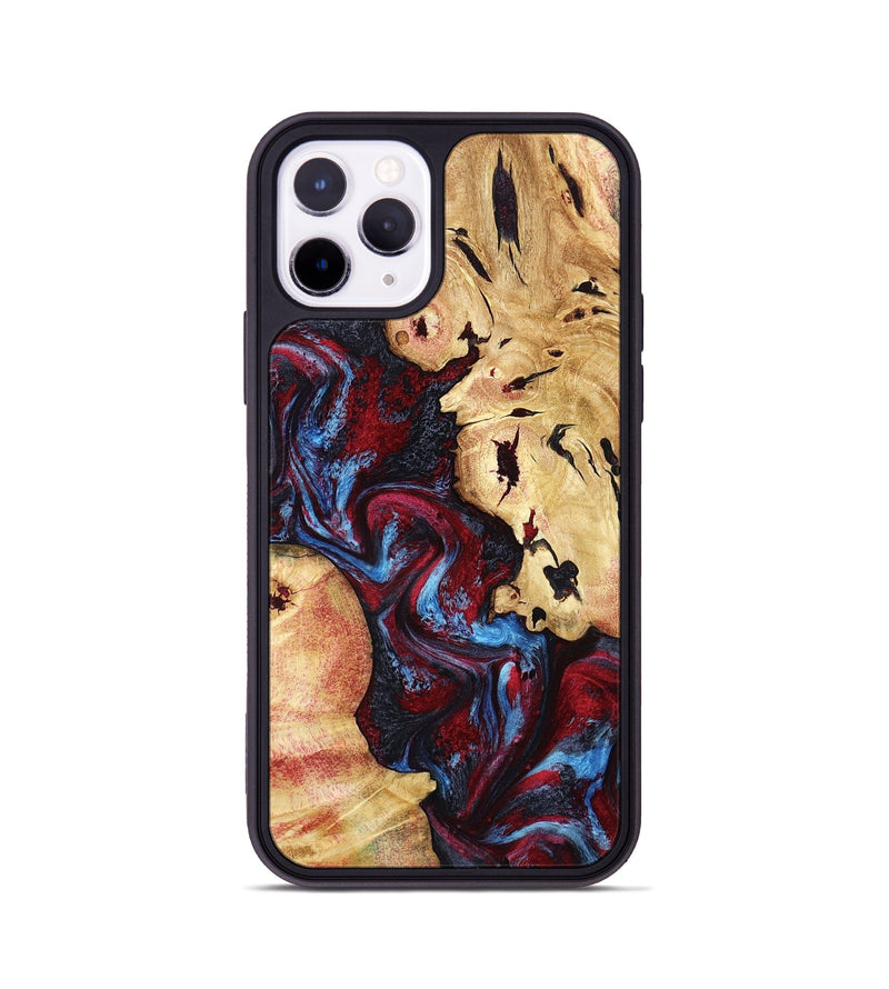 iPhone 11 Pro Wood Phone Case - Socorro (Red, 798279)
