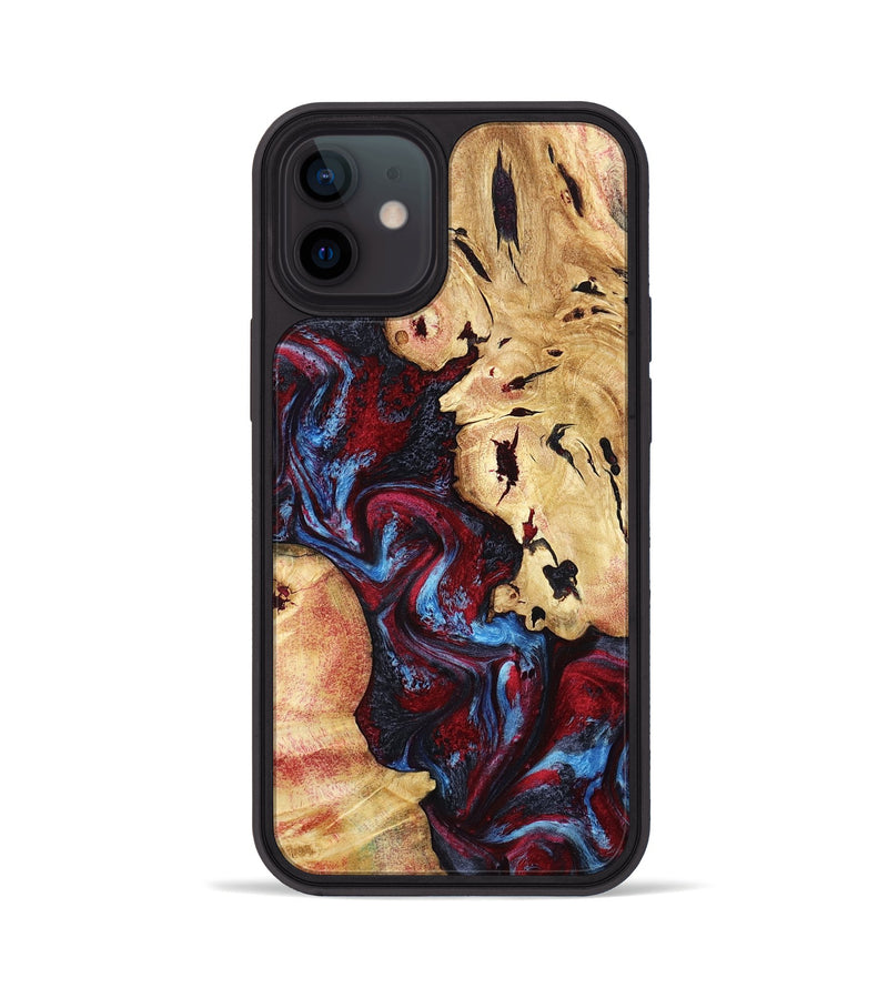 iPhone 12 Wood Phone Case - Socorro (Red, 798279)