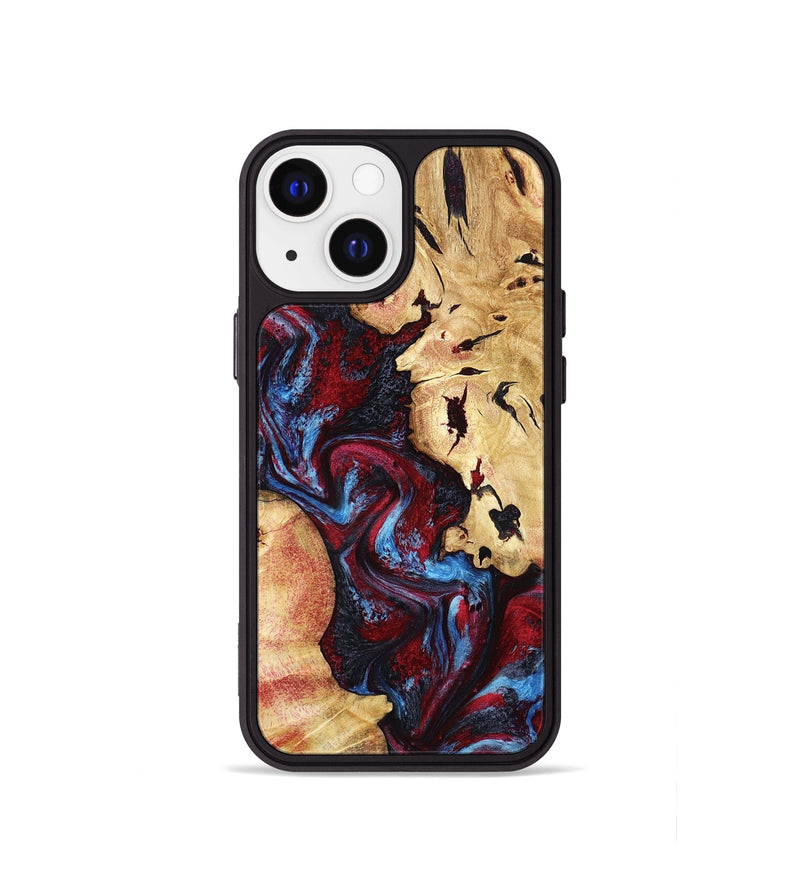 iPhone 13 mini Wood Phone Case - Socorro (Red, 798279)