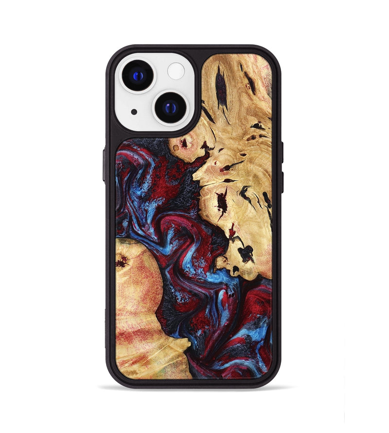iPhone 13 Wood Phone Case - Socorro (Red, 798279)