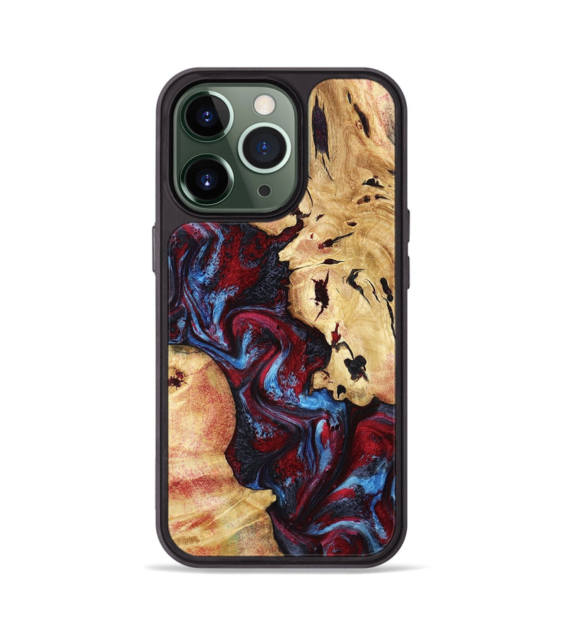 iPhone 13 Pro Wood Phone Case - Socorro (Red, 798279)