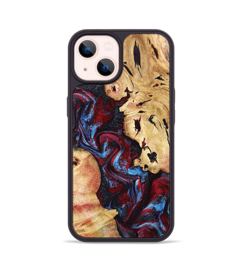 iPhone 14 Wood Phone Case - Socorro (Red, 798279)