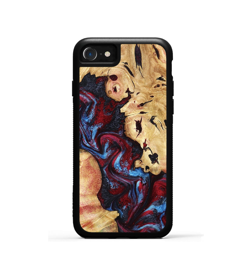 iPhone SE Wood Phone Case - Socorro (Red, 798279)