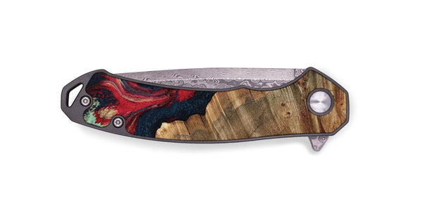 EDC Wood Pocket Knife - Belle (Red, 798281)