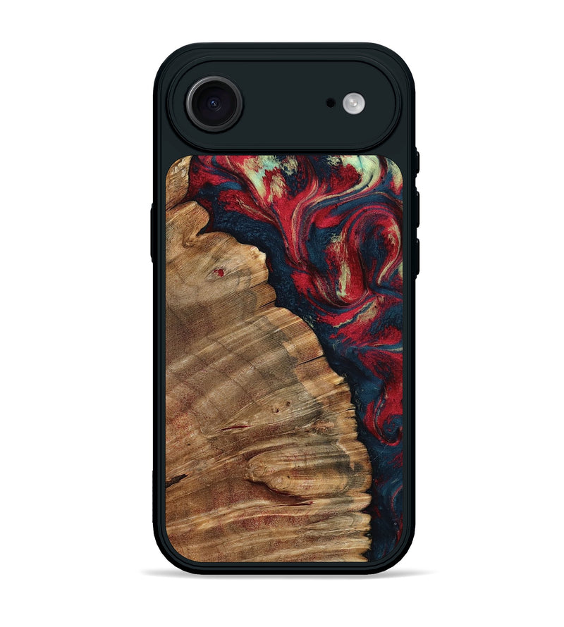 iPhone 17 Air Wood Phone Case - Belle (Red, 798281)