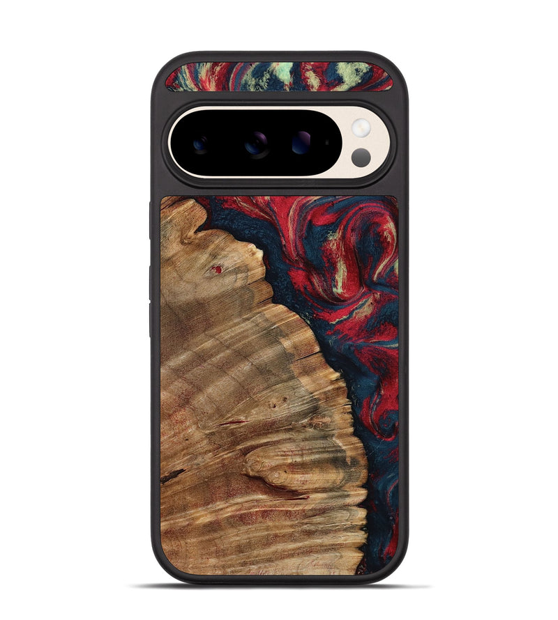 Pixel 10 Wood Phone Case - Belle (Red, 798281)
