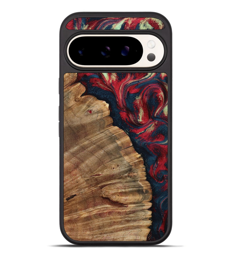 Pixel 10 Pro XL Wood Phone Case - Belle (Red, 798281)