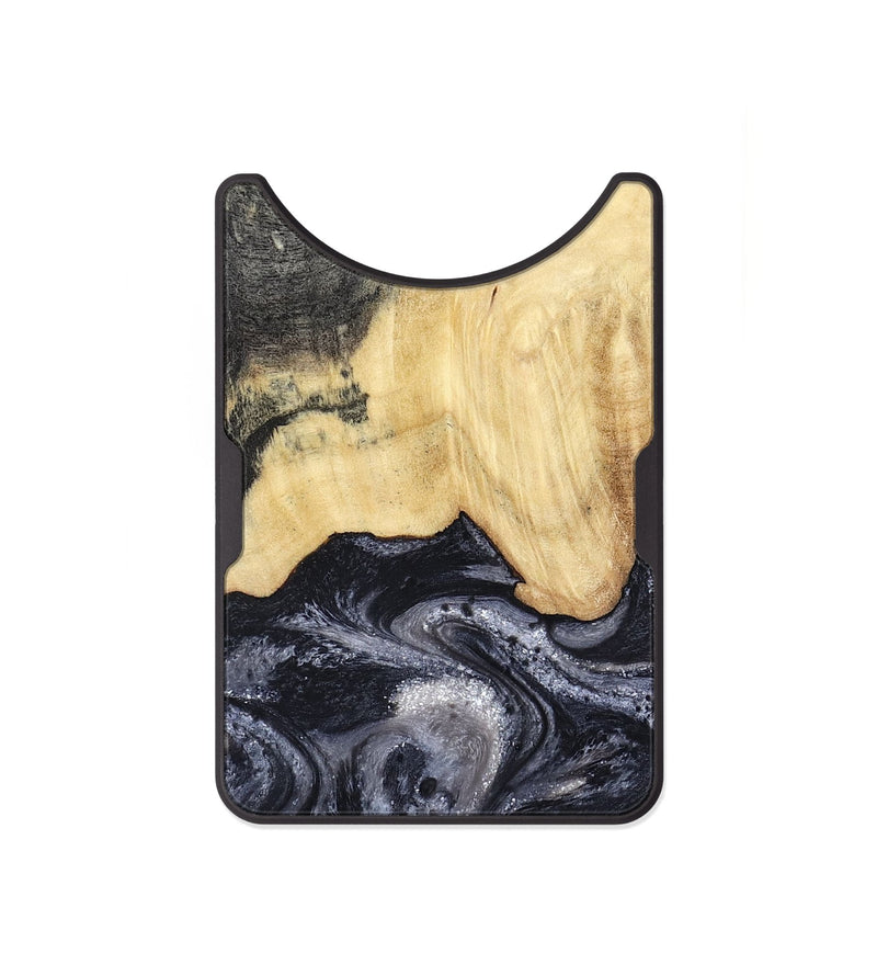 Alloy Wood Wallet - Sloane (Black & White, 798282)