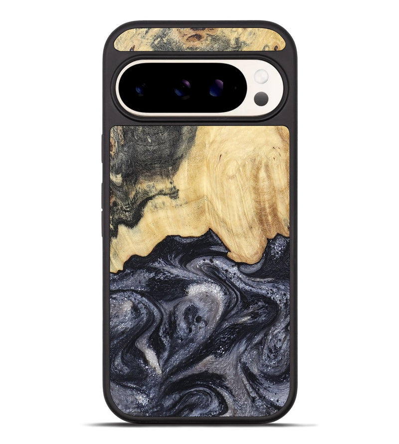 Pixel 9 Pro XL Wood Phone Case - Sloane (Black & White, 798282)