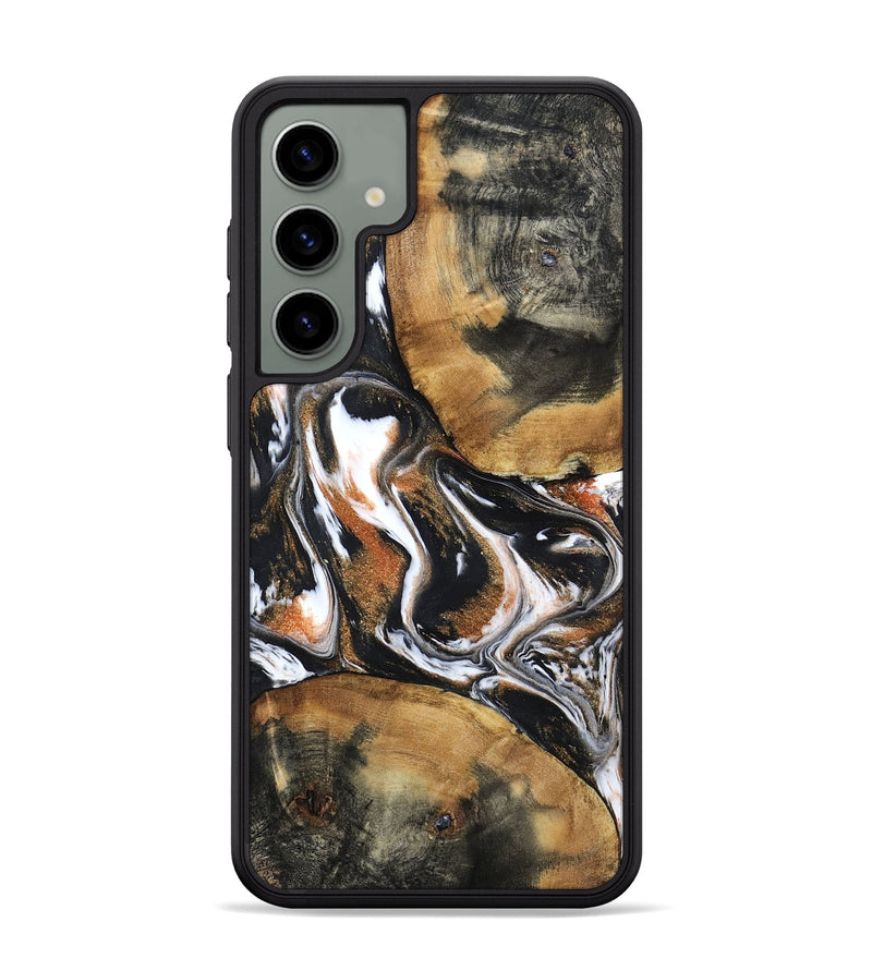 Galaxy S24 Plus Wood Phone Case - Unique (Black & White, 798283)