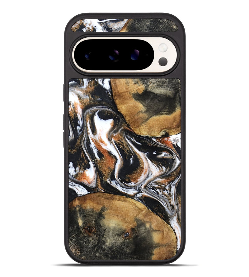 Pixel 10 Pro XL Wood Phone Case - Unique (Black & White, 798283)