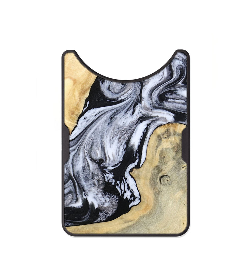 Alloy Wood Wallet - Kolton (Black & White, 798285)