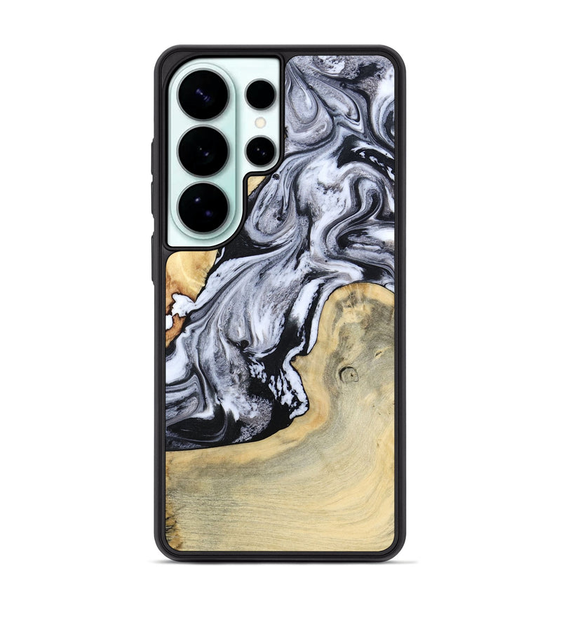 Galaxy S26 Ultra Wood Phone Case - Kolton (Black & White, 798285)