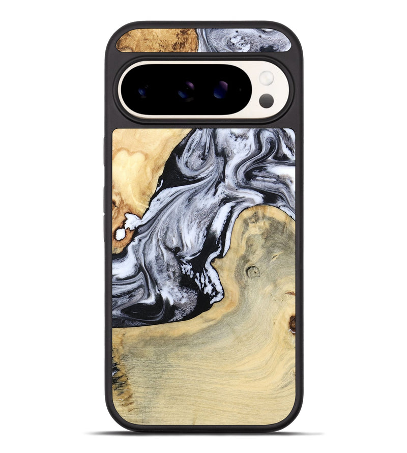 Pixel 9 Pro XL Wood Phone Case - Kolton (Black & White, 798285)