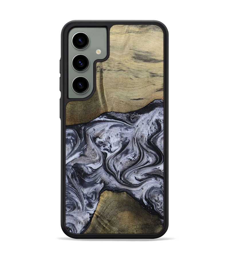Galaxy S24 Plus Wood Phone Case - Walton (Black & White, 798288)