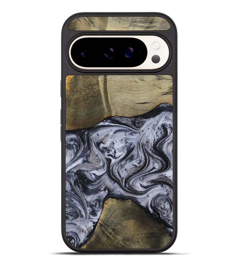 Pixel 9 Pro XL Wood Phone Case - Walton (Black & White, 798288)