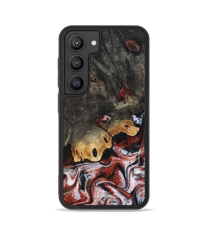 Galaxy S23 Wood Phone Case - Koen (Red, 798291)