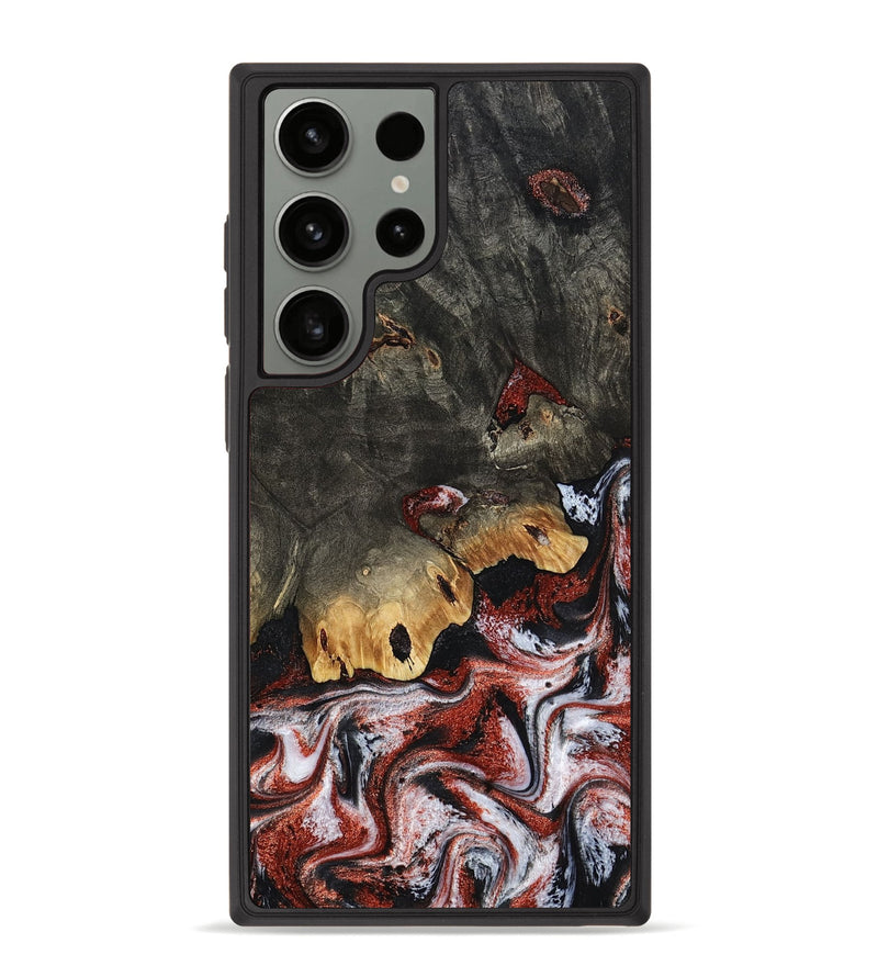 Galaxy S23 Ultra Wood Phone Case - Koen (Red, 798291)