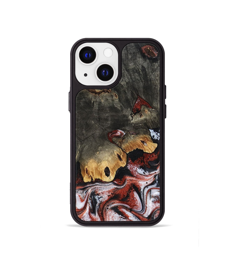 iPhone 13 mini Wood Phone Case - Koen (Red, 798291)