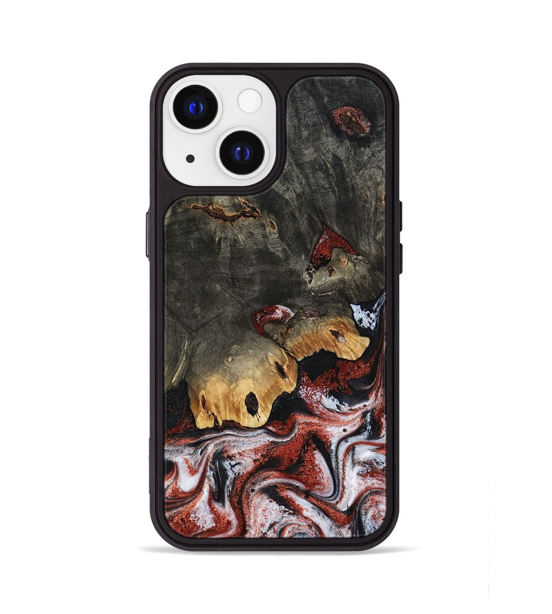 iPhone 13 Wood Phone Case - Koen (Red, 798291)