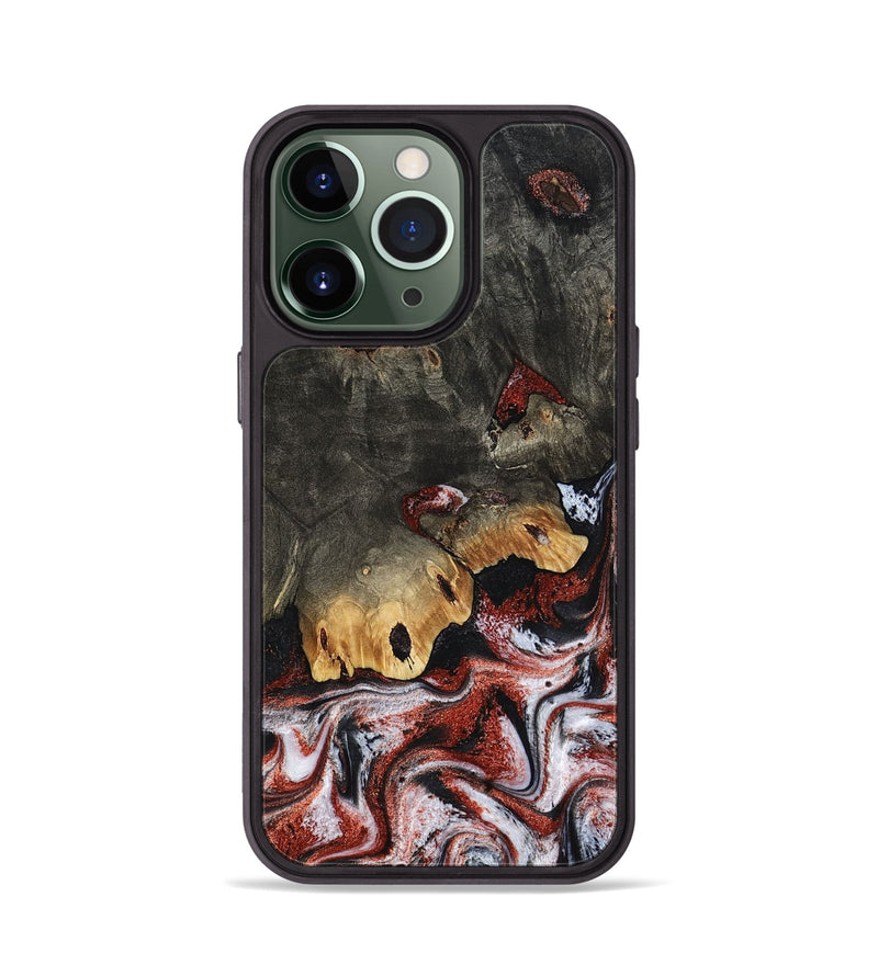 iPhone 13 Pro Wood Phone Case - Koen (Red, 798291)