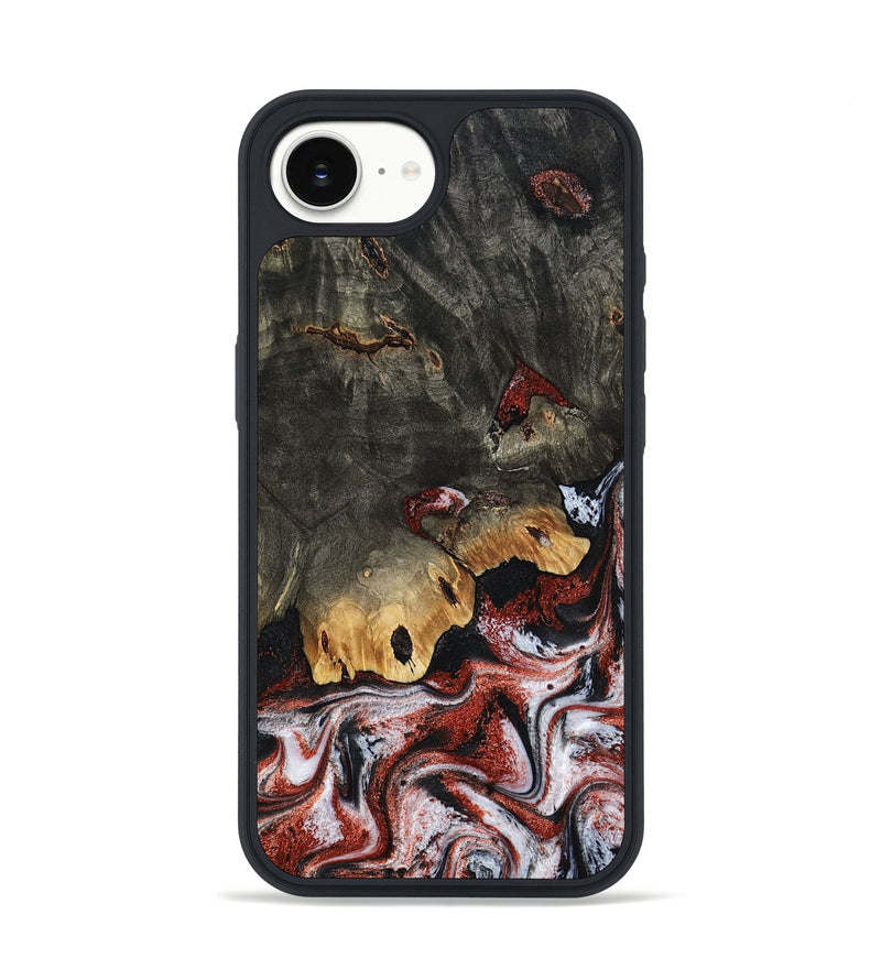 iPhone 16e Wood Phone Case - Koen (Red, 798291)