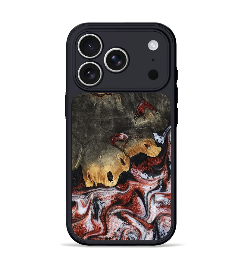 iPhone 17 Pro Wood Phone Case - Koen (Red, 798291)