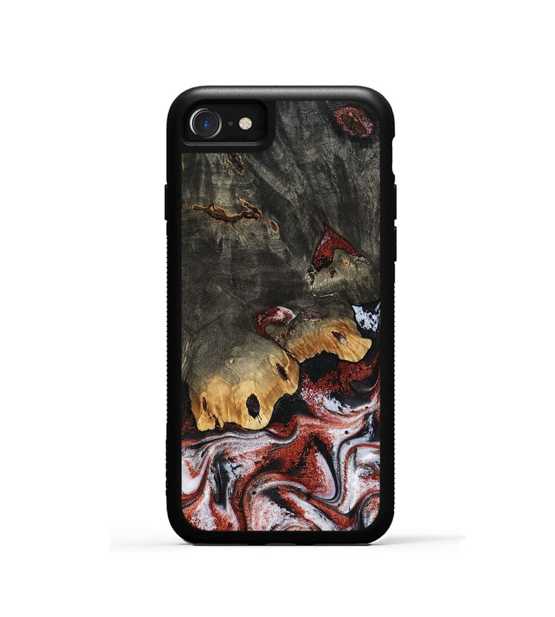 iPhone SE Wood Phone Case - Koen (Red, 798291)