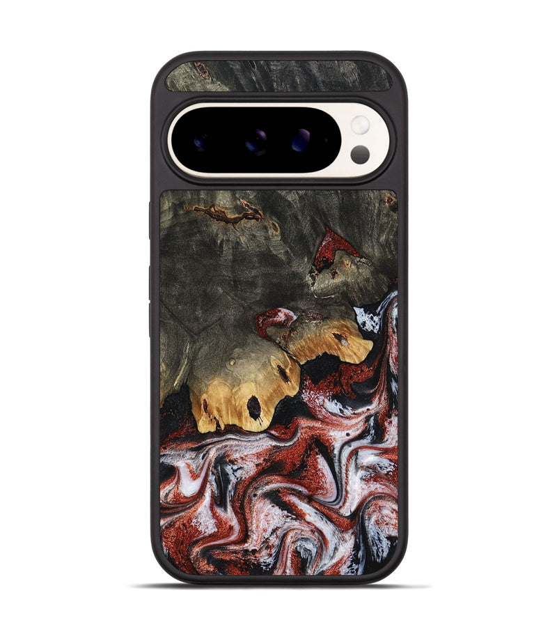Pixel 9 Wood Phone Case - Koen (Red, 798291)