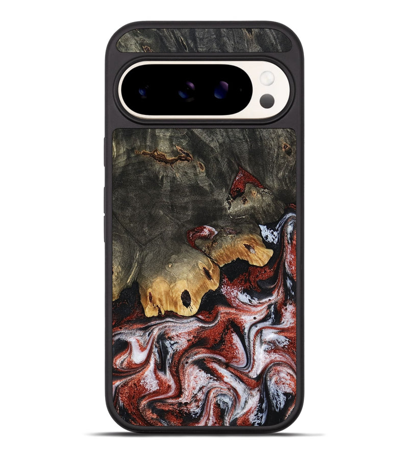 Pixel 9 Pro XL Wood Phone Case - Koen (Red, 798291)