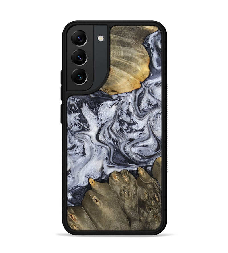Galaxy S22 Plus Wood Phone Case - Loyd (Black & White, 798292)