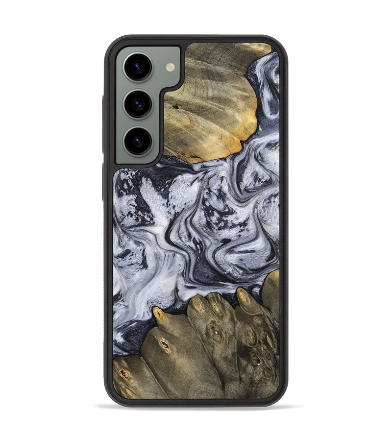 Galaxy S23 Plus Wood Phone Case - Loyd (Black & White, 798292)