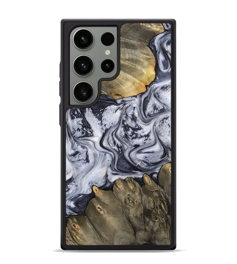 Galaxy S24 Ultra Wood Phone Case - Loyd (Black & White, 798292)