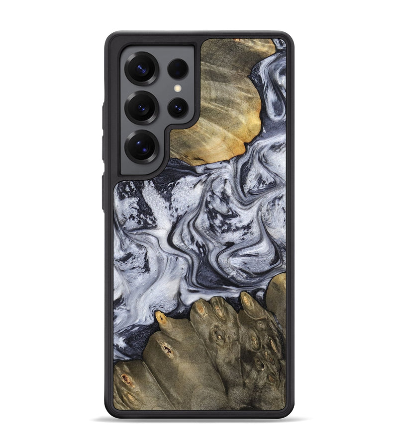 Galaxy S25 Ultra Wood Phone Case - Loyd (Black & White, 798292)