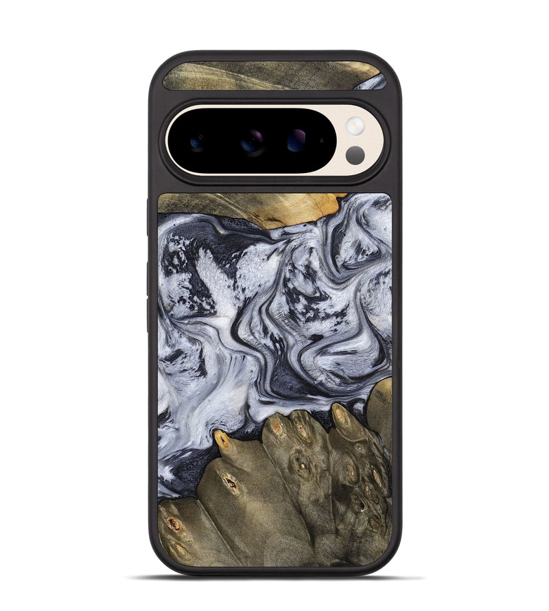 Pixel 10 Wood Phone Case - Loyd (Black & White, 798292)