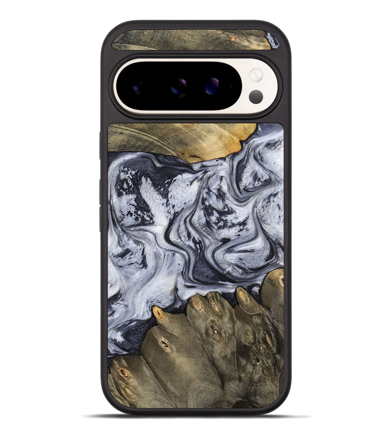 Pixel 10 Pro XL Wood Phone Case - Loyd (Black & White, 798292)