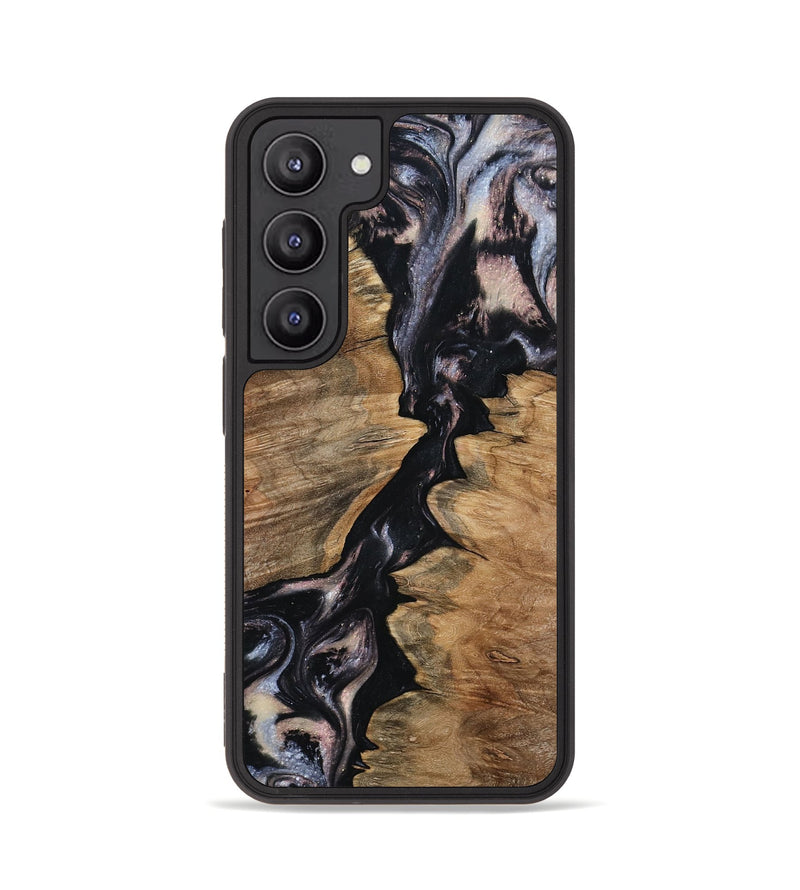 Galaxy S23 Wood Phone Case - West (Black & White, 798295)