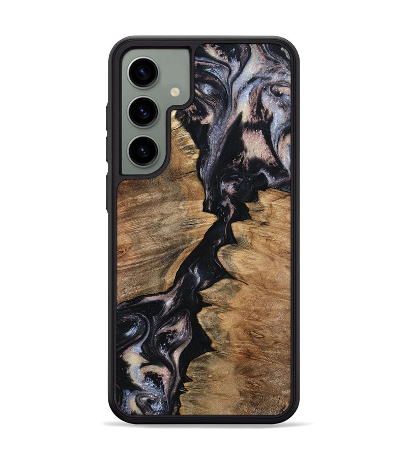 Galaxy S24 Plus Wood Phone Case - West (Black & White, 798295)