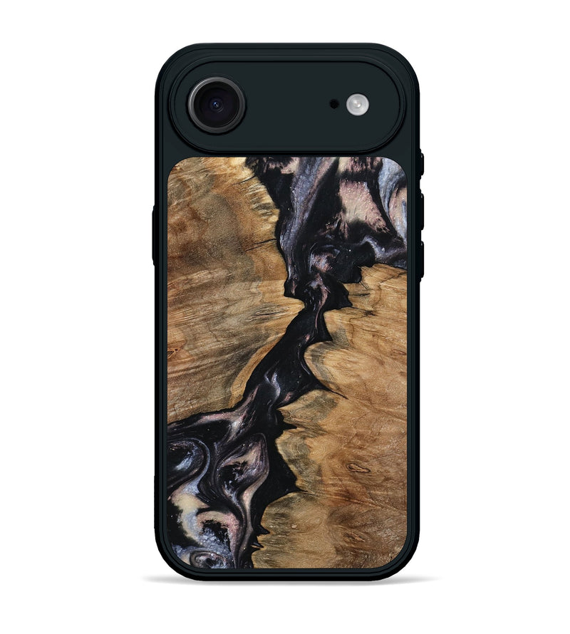 iPhone 17 Air Wood Phone Case - West (Black & White, 798295)