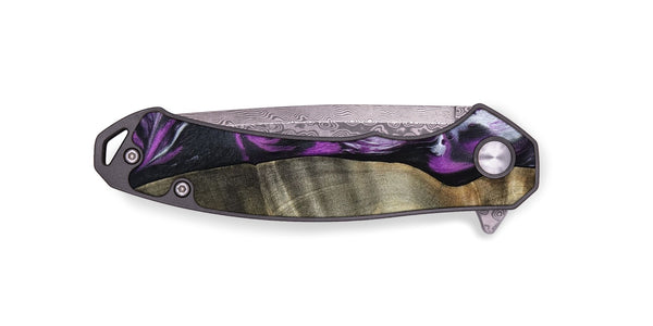 EDC Wood Pocket Knife - Lolita (Purple, 798299)
