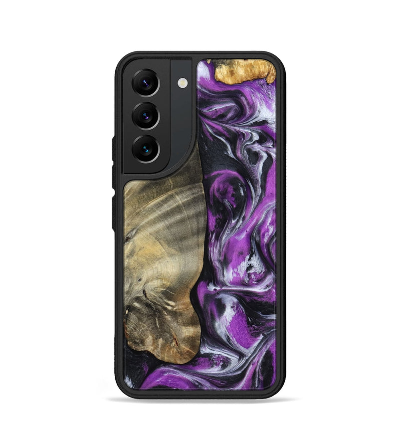 Galaxy S22 Wood Phone Case - Lolita (Purple, 798299)