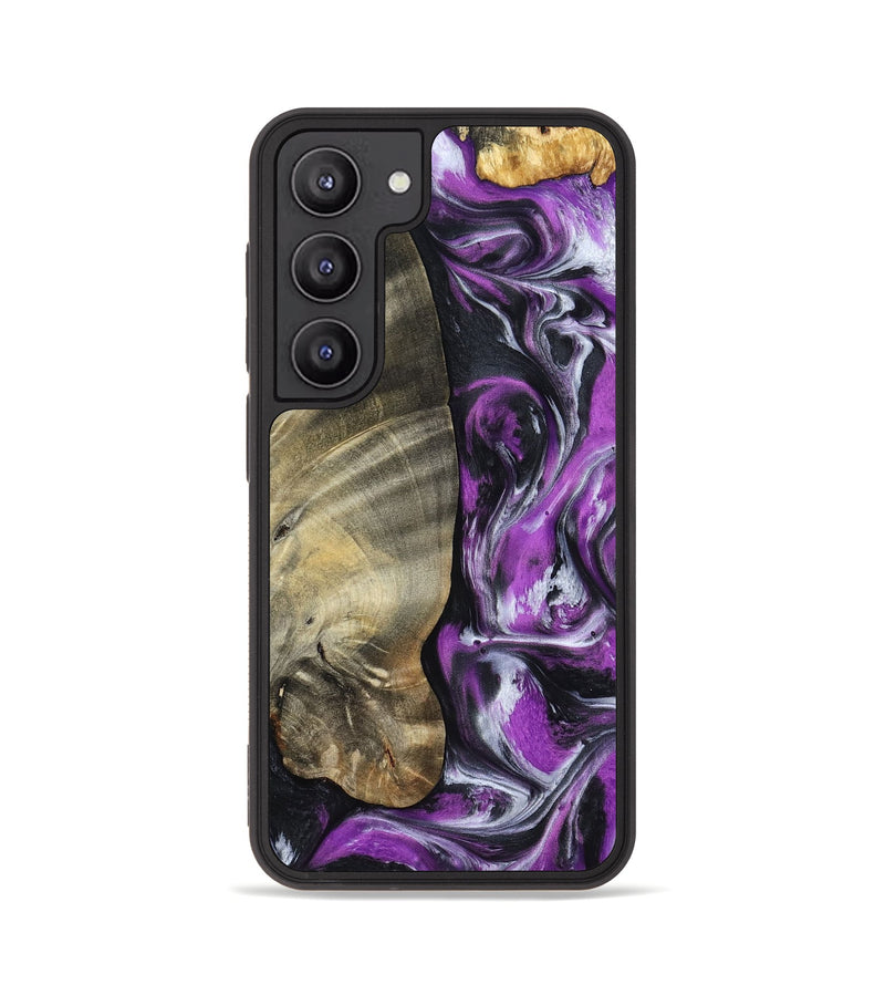 Galaxy S23 Wood Phone Case - Lolita (Purple, 798299)