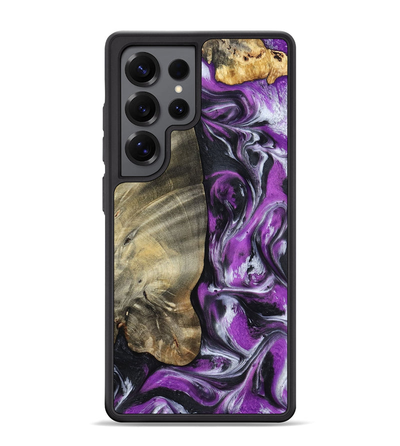 Galaxy S25 Ultra Wood Phone Case - Lolita (Purple, 798299)