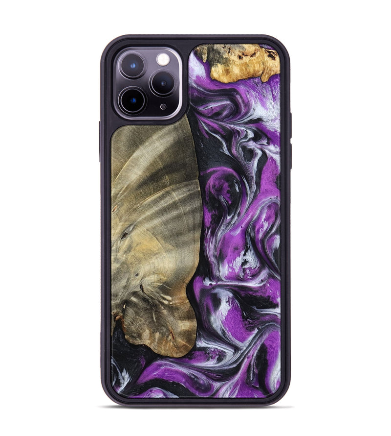 iPhone 11 Pro Max Wood Phone Case - Lolita (Purple, 798299)
