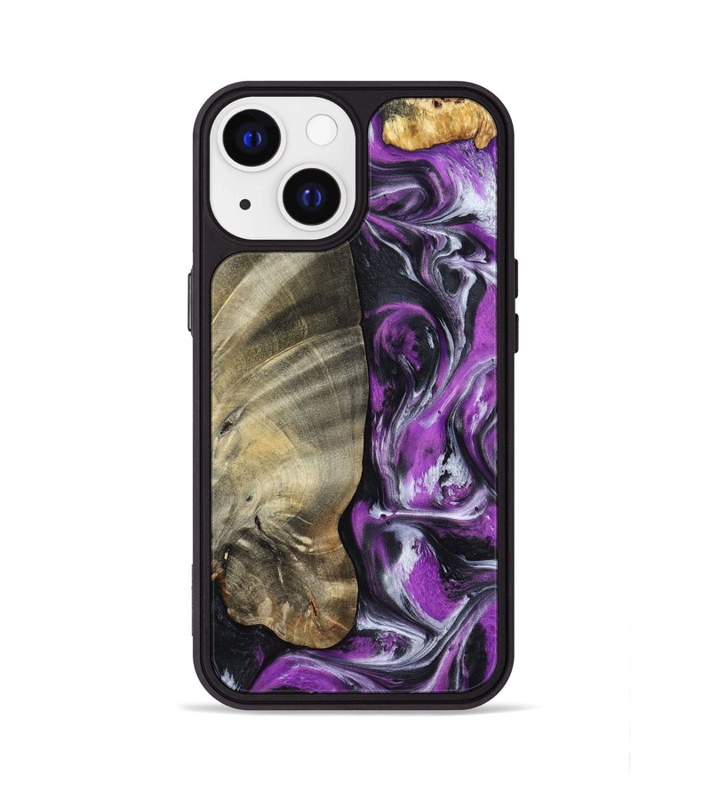 iPhone 13 Wood Phone Case - Lolita (Purple, 798299)