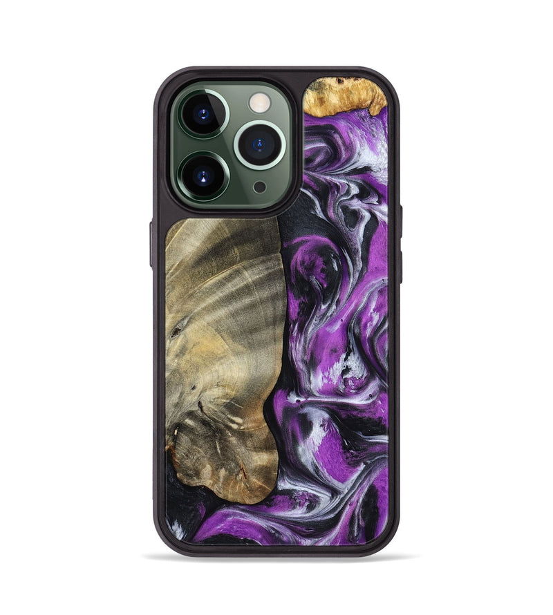 iPhone 13 Pro Wood Phone Case - Lolita (Purple, 798299)